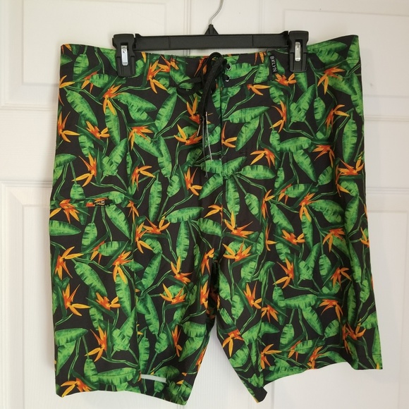 Brooklyn Cloth | Swim | Brooklyn Cloth Mens Board Shorts Nwt Green ...